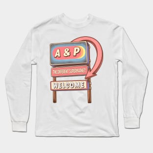 A&P Supermarket Classic Long Sleeve T-Shirt